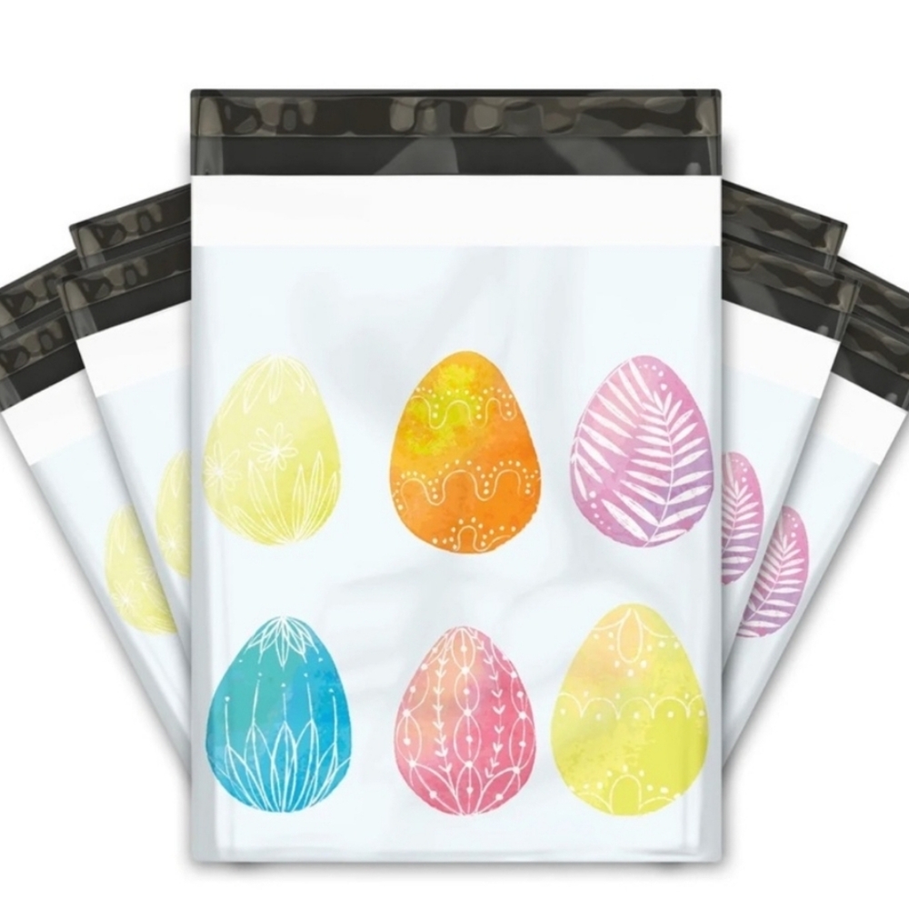 Easter Egg Poly Mailers  20pk